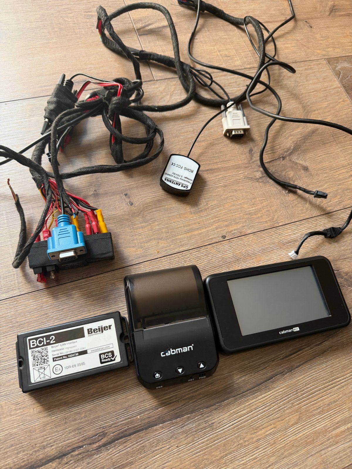 Cabman BCT set met G3 update en taximeterfunctie, Auto diversen, Ophalen of Verzenden, Gebruikt
