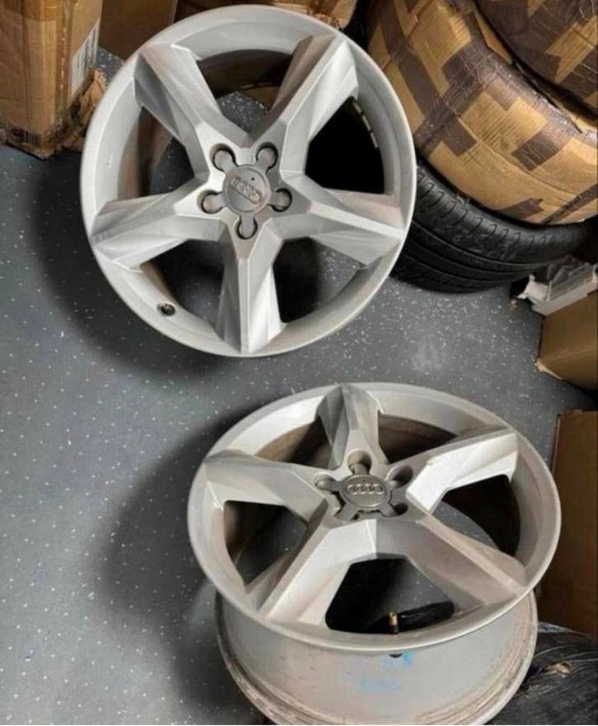 2X 8R0601025CG Audi 8R Q5 Velg Velgen 8 x 18" inch ET39, Auto diversen, Tuning en Styling, Ophalen of Verzenden, H, H, H