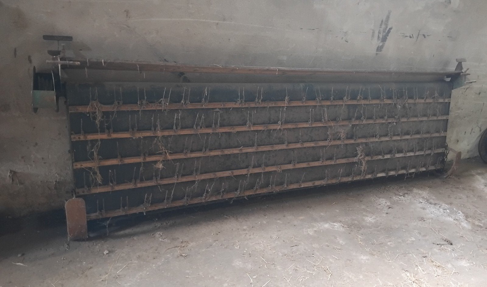 Maaidorser doeken pickup, Ophalen