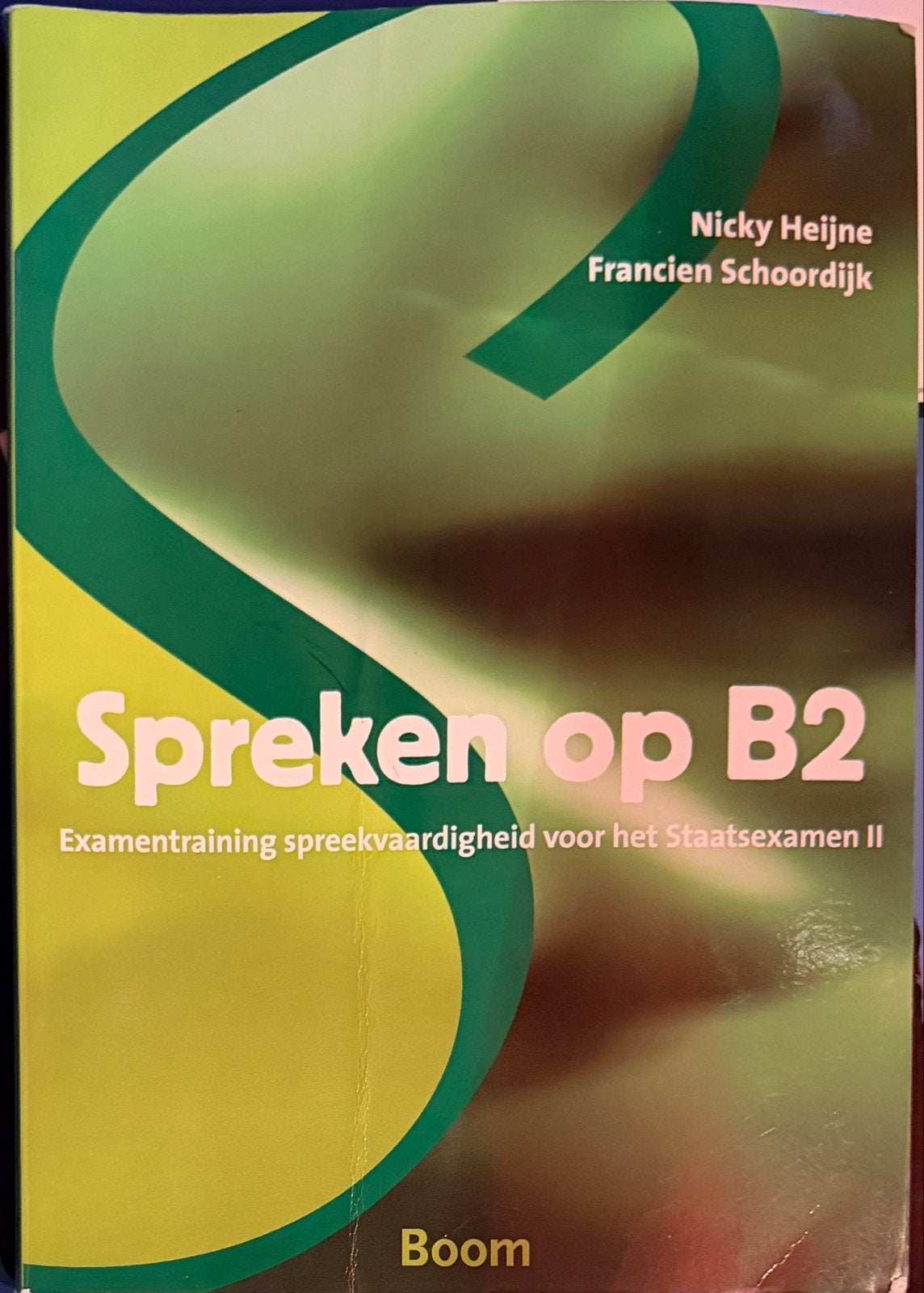 Spreken op B2: Examentraining Staatsexamen II, Ophalen of Verzenden, Zo goed als nieuw, Non-fictie