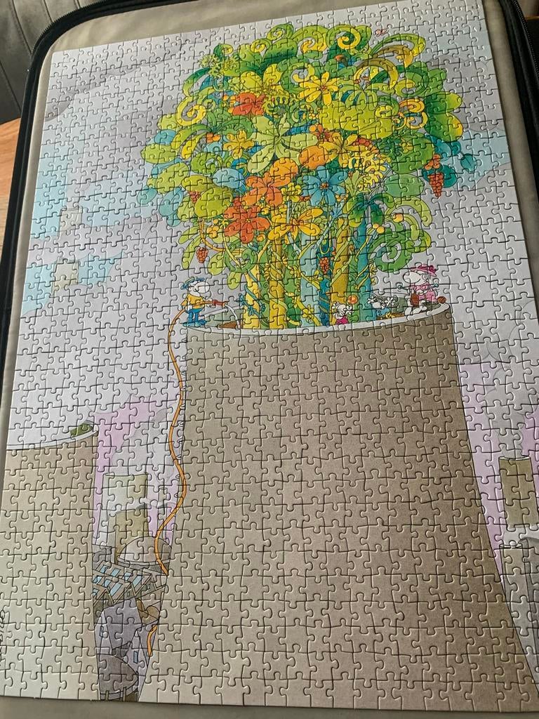 Mordillo Clementoni 1000 stukjes puzzel, Hobby en Vrije tijd, Denksport en Puzzels, Ophalen of Verzenden, 500 t/m 1500 stukjes