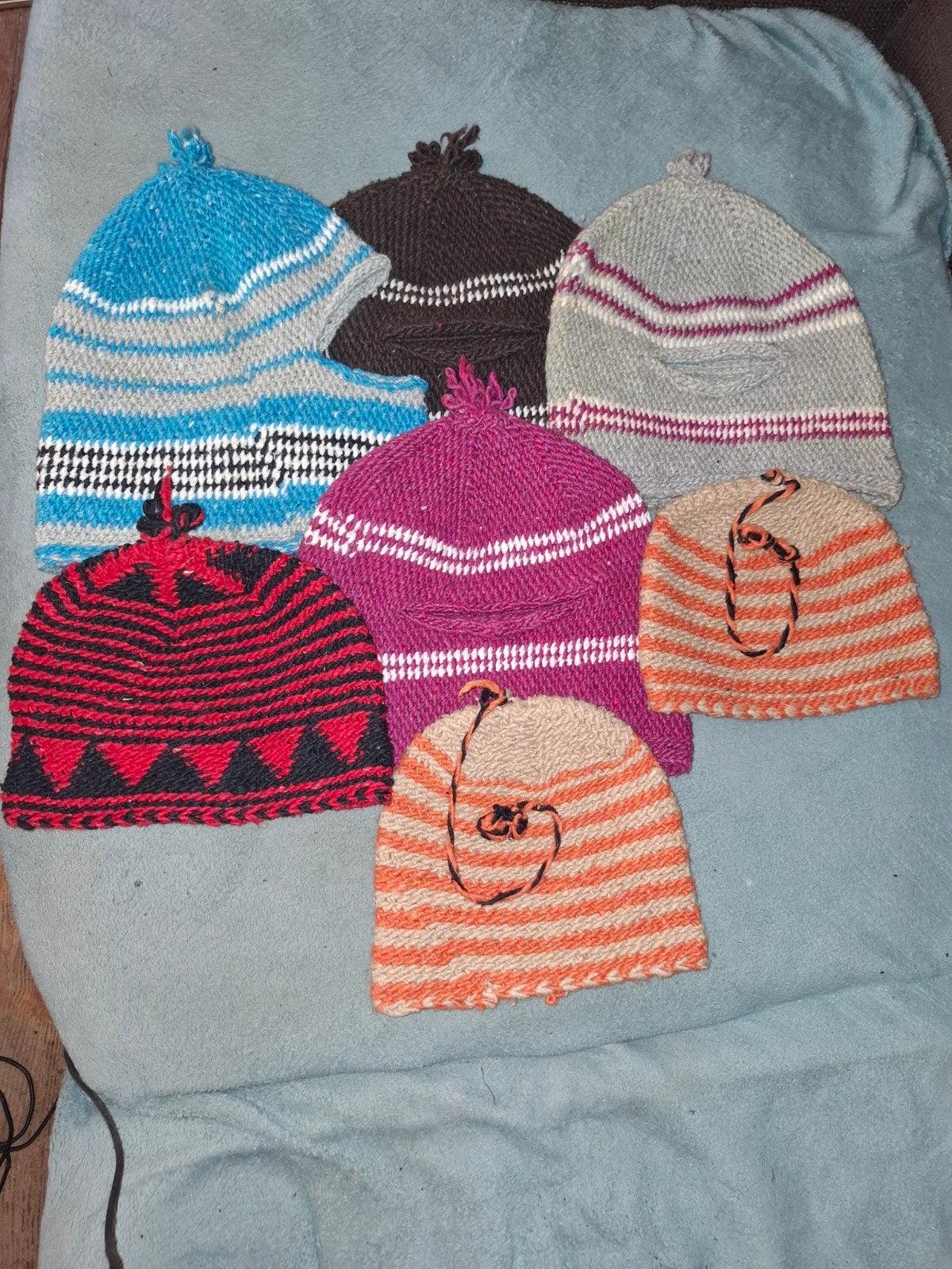 Handgebreide mutsen - Diverse kleuren en maten, Kleding | Dames, Maat 38/40 (M), Nieuw, Ophalen of Verzenden, Handgemaakt