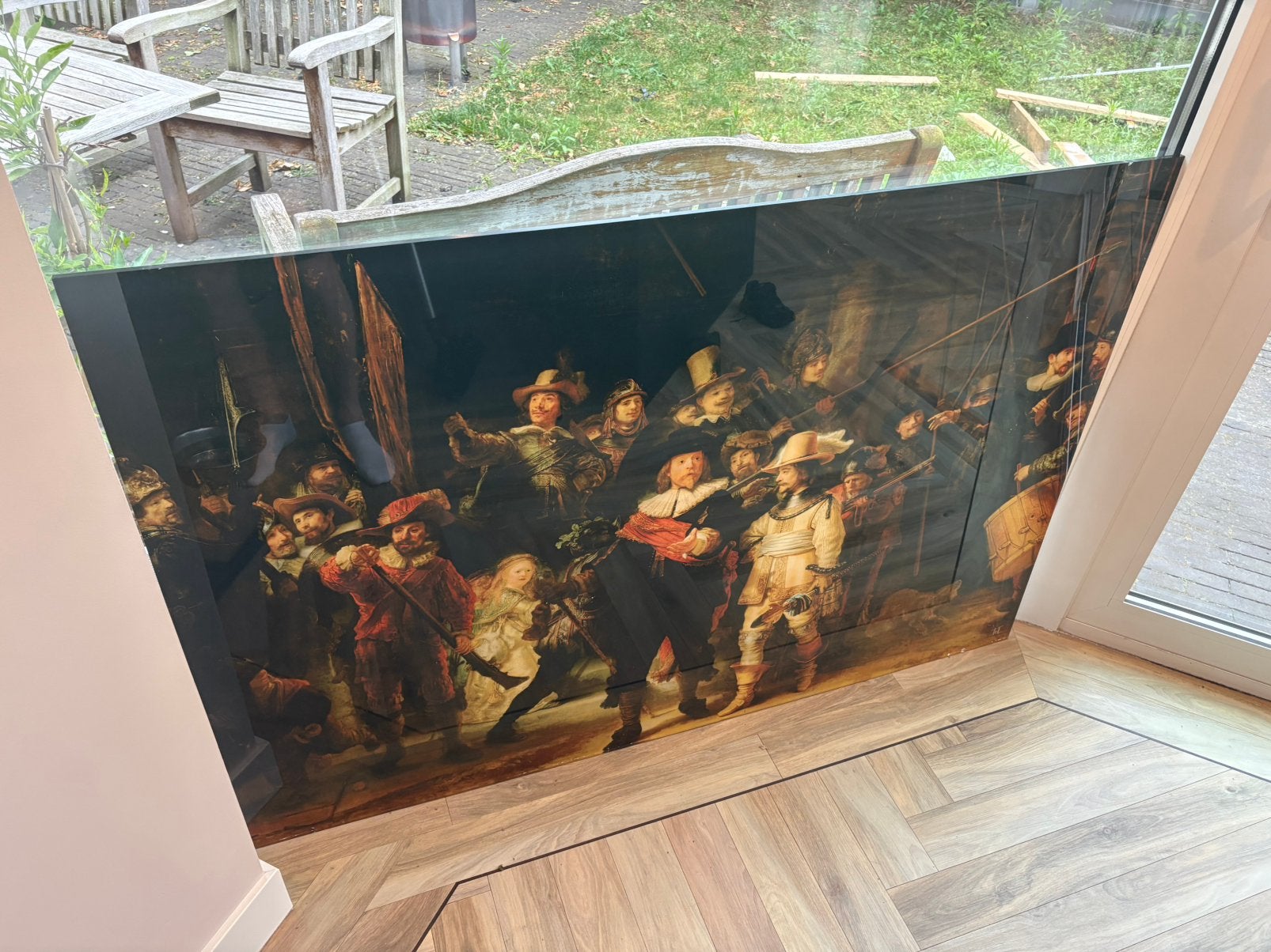 Nachtwacht op Plexiglas, Ophalen, Zo goed als nieuw, Foto of Poster