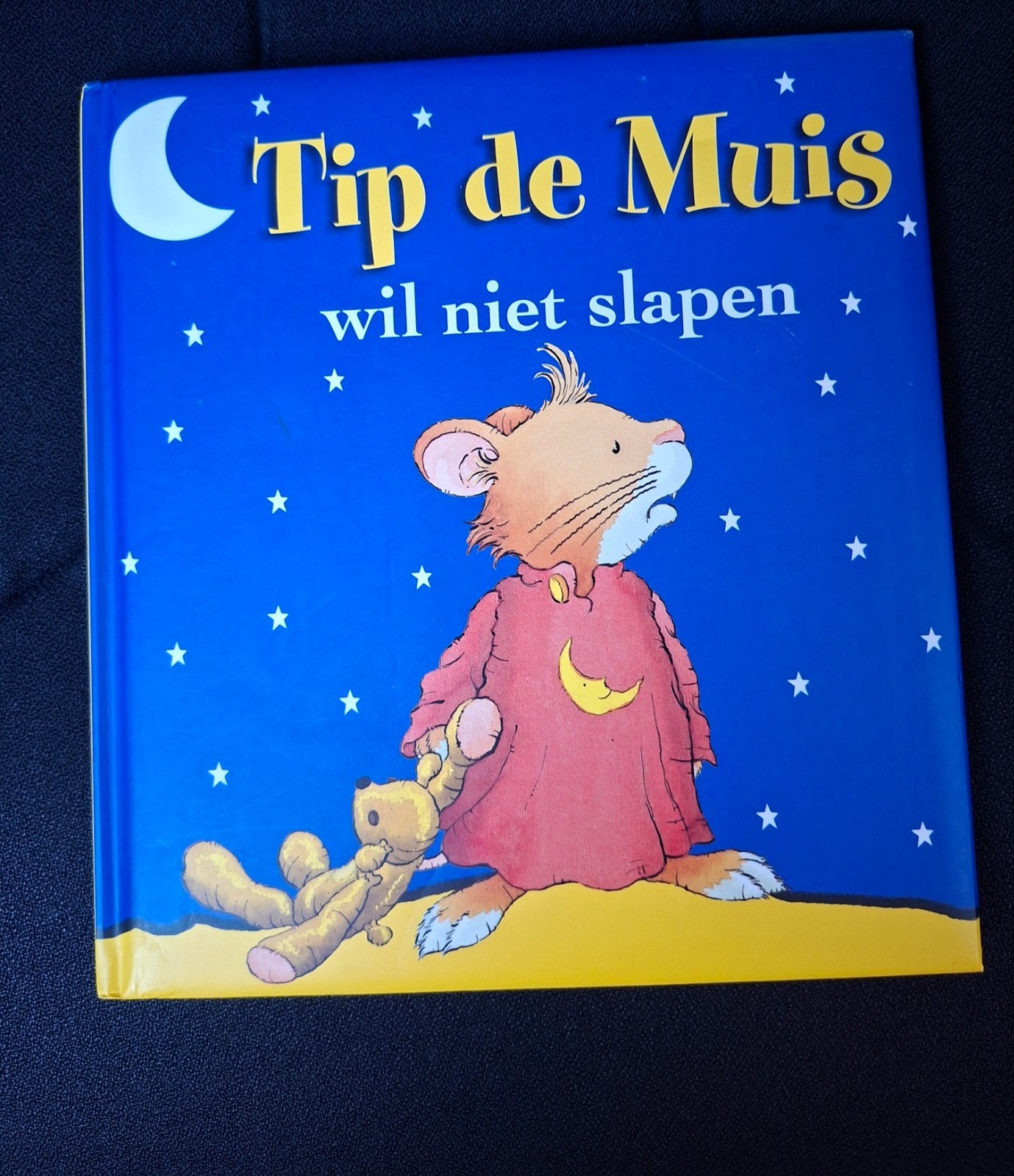 Tip de Muis wil niet slapen - Prentenboek, Ophalen of Verzenden, Zo goed als nieuw, Marco Campanella, 2 tot 3 jaar