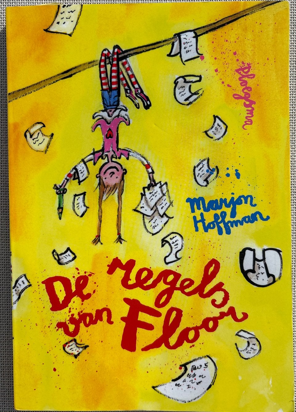 De regels van Floor - Marjon Hoffman (Kinderboek), Boeken, Ophalen of Verzenden, Zo goed als nieuw, Fictie