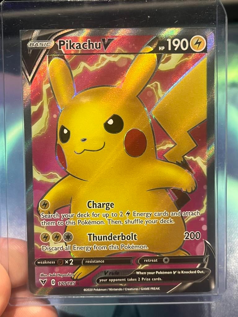 Pikachu V Full Art Vivid Voltage 170, Ophalen of Verzenden, Nieuw