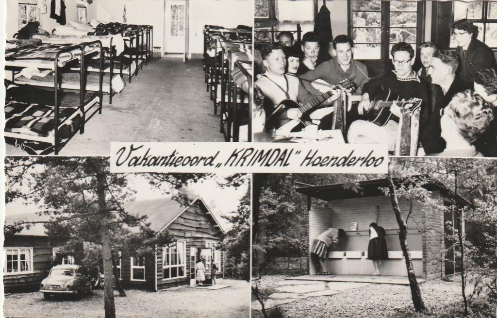 HOENDERLOO R.K. Vakantieoord Krimdal, Verzamelen, Ansichtkaarten | Nederland, Gelopen, Gelderland, 1960 tot 1980, Verzenden