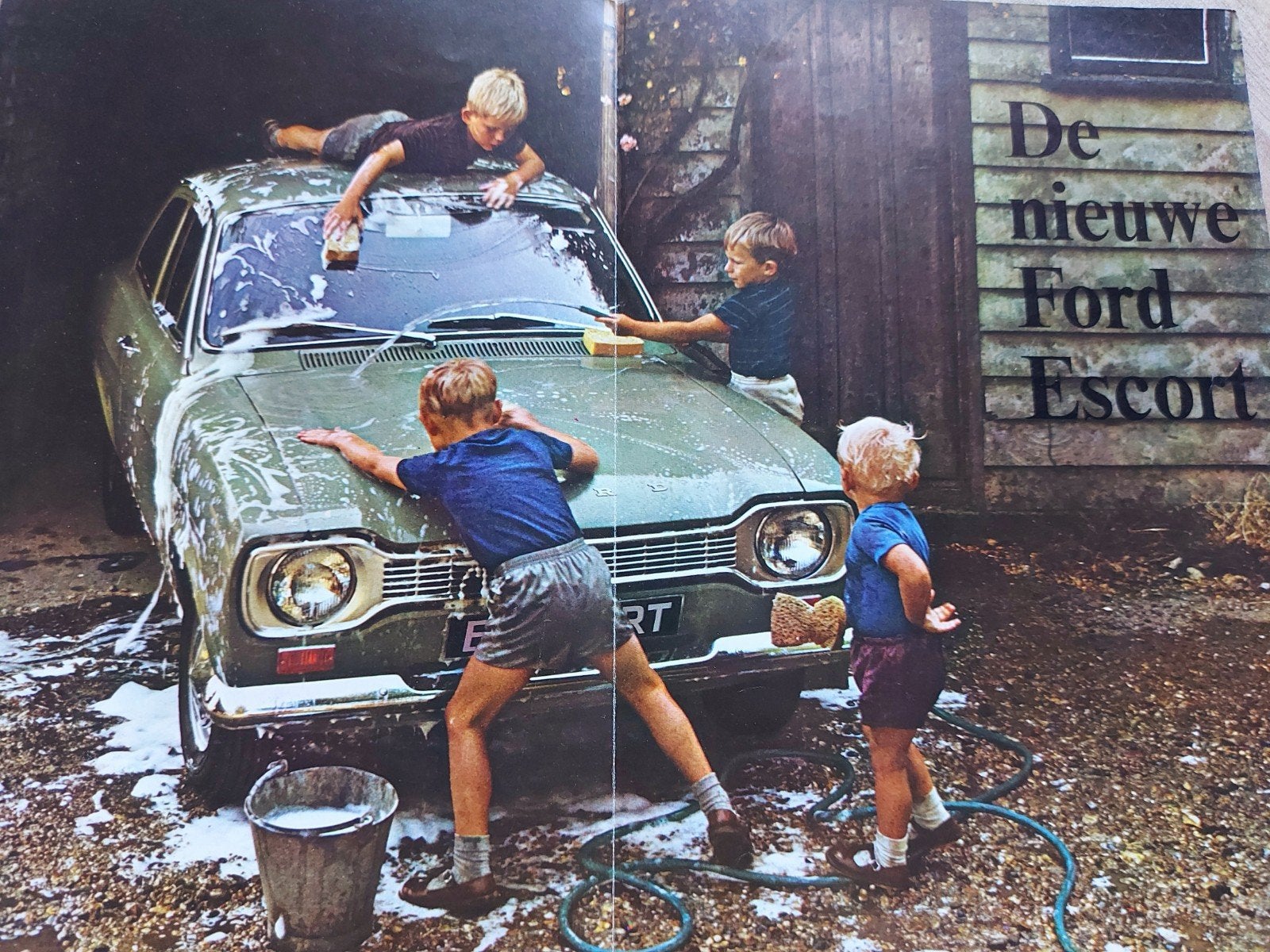 1967 bijzondere Ford Escort MK1 folder ook GT, Ophalen of Verzenden, Zo goed als nieuw, Ford