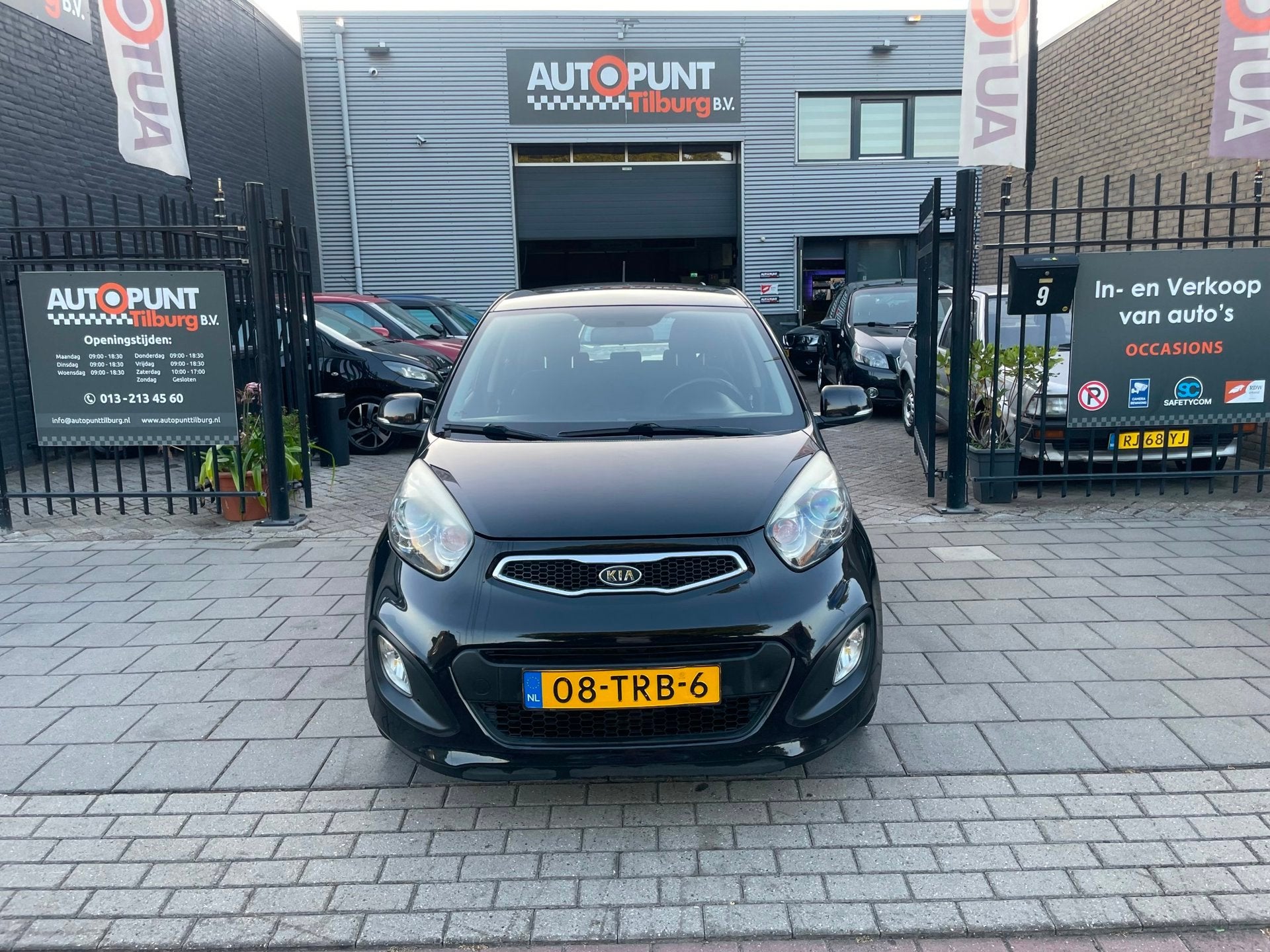 Kia Picanto 1.0 CVVT Super Pack Sport Keyles Airco NAP APK, Auto's, Voorwielaandrijving, Euro 5, 400 kg, Zwart
