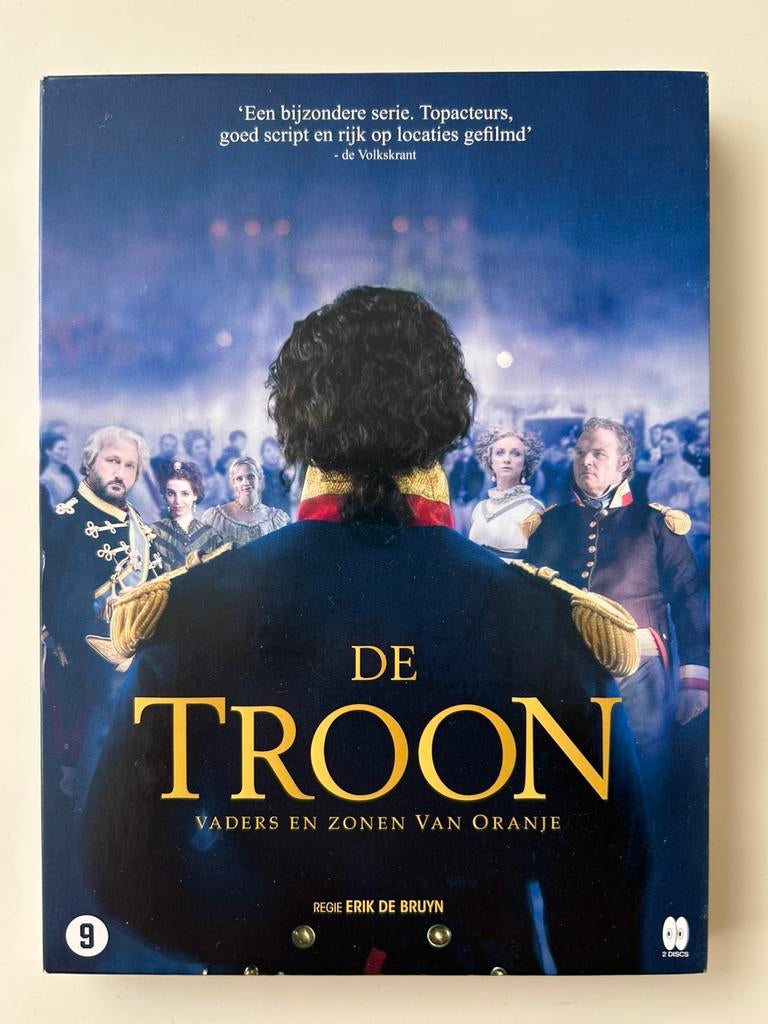 —De Troon—2 Disc- regie Erik de Bruyn, Boxset, Ophalen of Verzenden, Zo goed als nieuw, Tv fictie