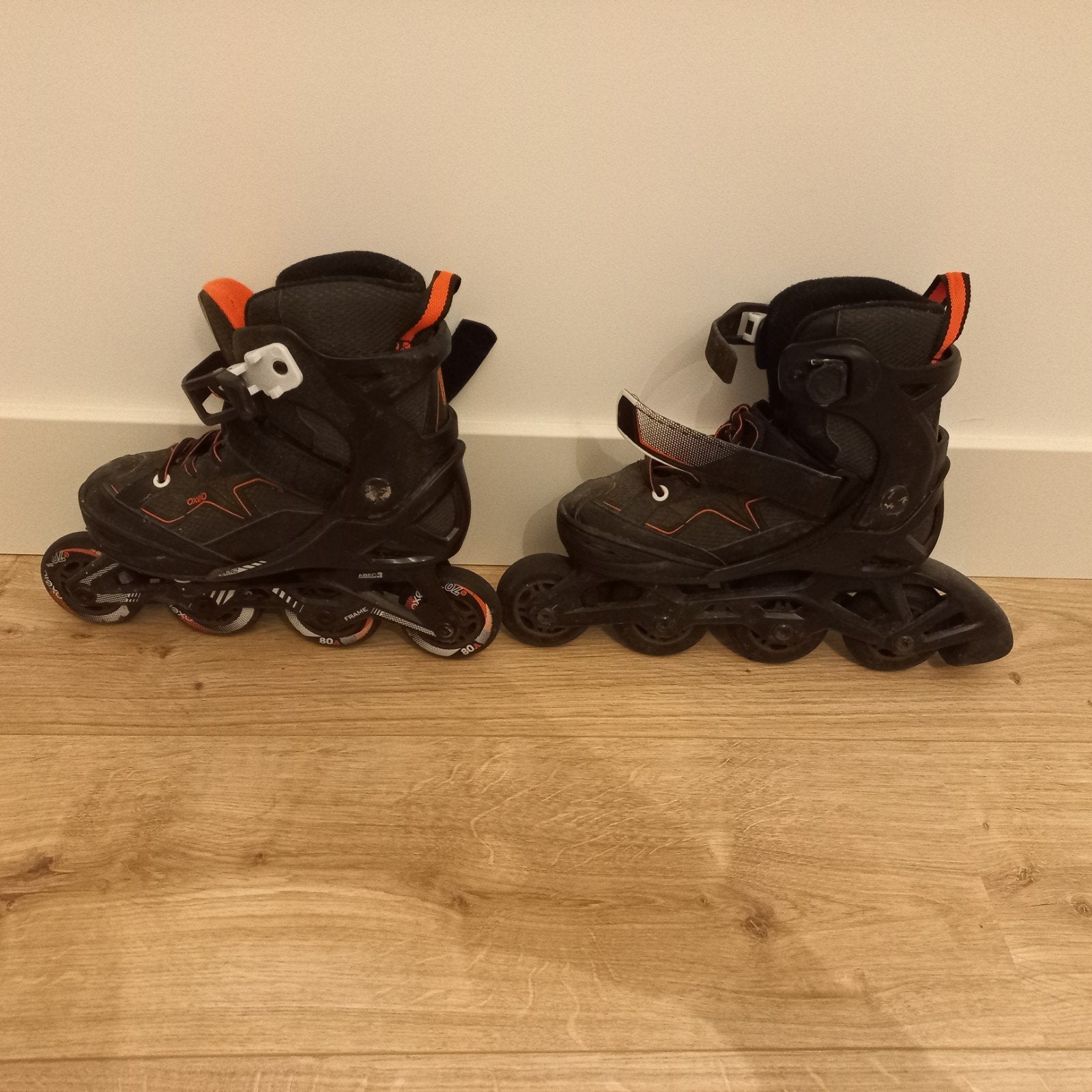 Skeelers (maat 32-35 en 39) met beschermers, Sport en Fitness, Kinderen, Inline skates 4 wielen, Ophalen, Overige merken