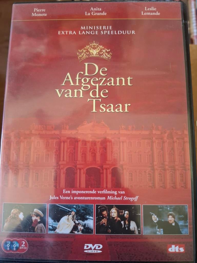De Afgezant van de Tsaar - Miniserie DVD (Jules Verne), Cd's en Dvd's, Vanaf 12 jaar, Ophalen of Verzenden, Zo goed als nieuw
