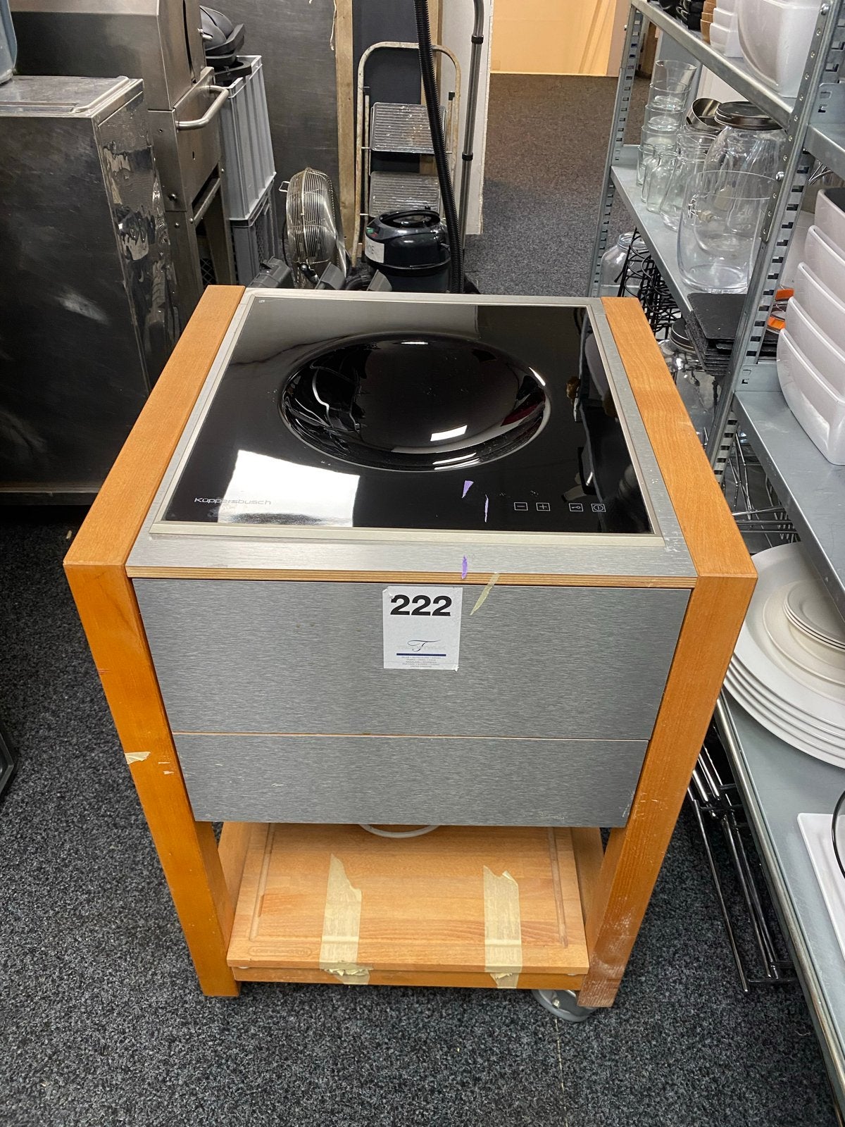 Set voor een buiten keuken! Verrijdbaar Onderstel, Ophalen, 3 kookzones of minder, Zo goed als nieuw, Energieklasse A of zuiniger