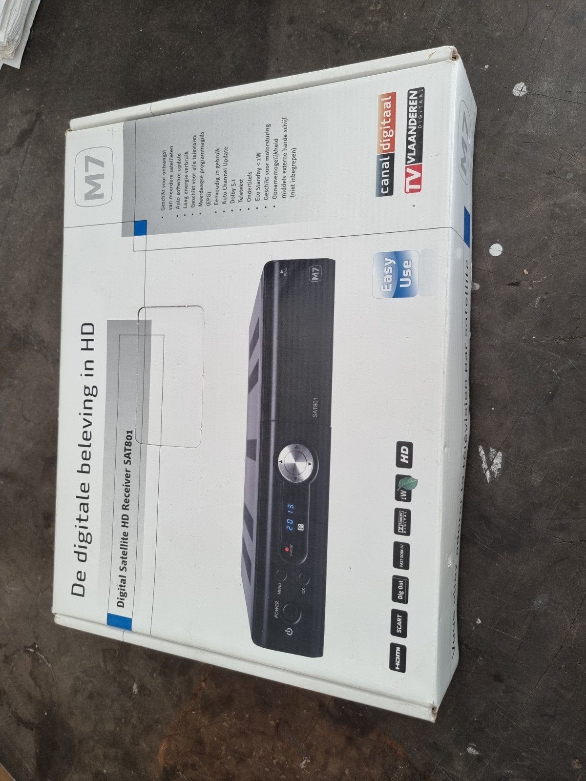 Digitale HD satelliet receiver - Nieuw in doos, Audio, Tv en Foto, Ophalen of Verzenden, Nieuw, Decoder
