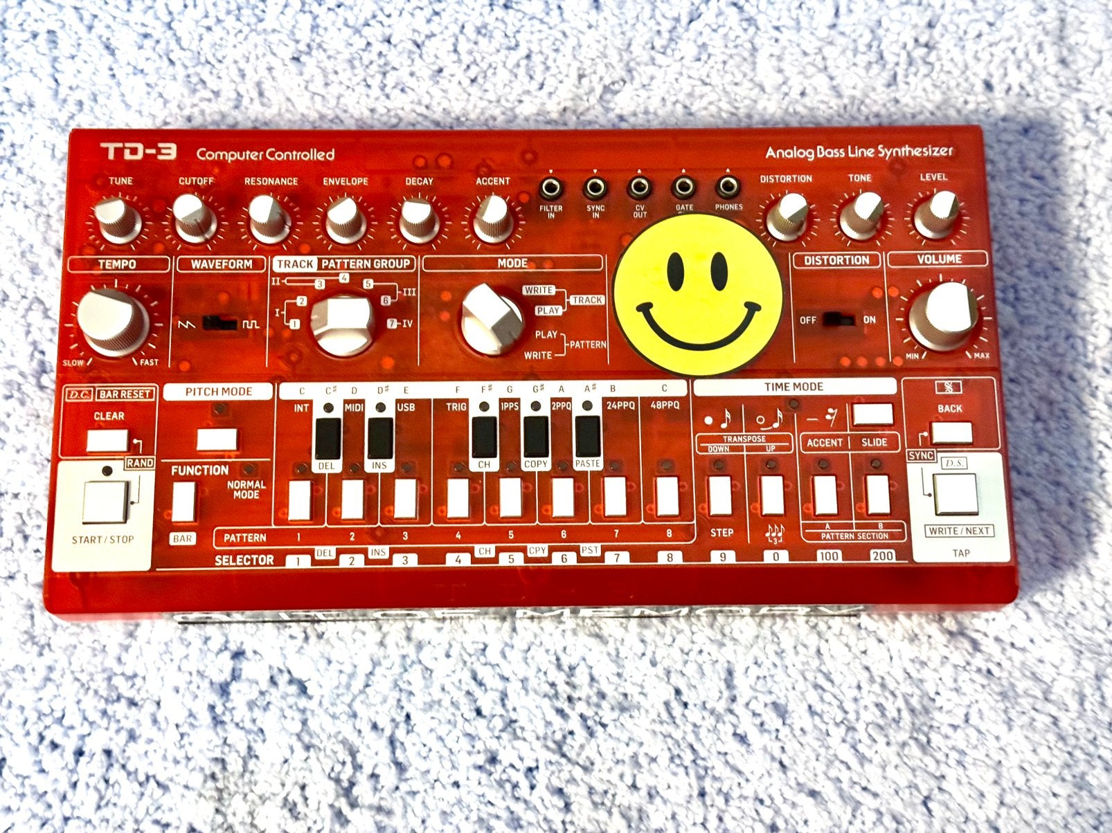 Behringer TD3 red, Ophalen of Verzenden, Zo goed als nieuw, Audio