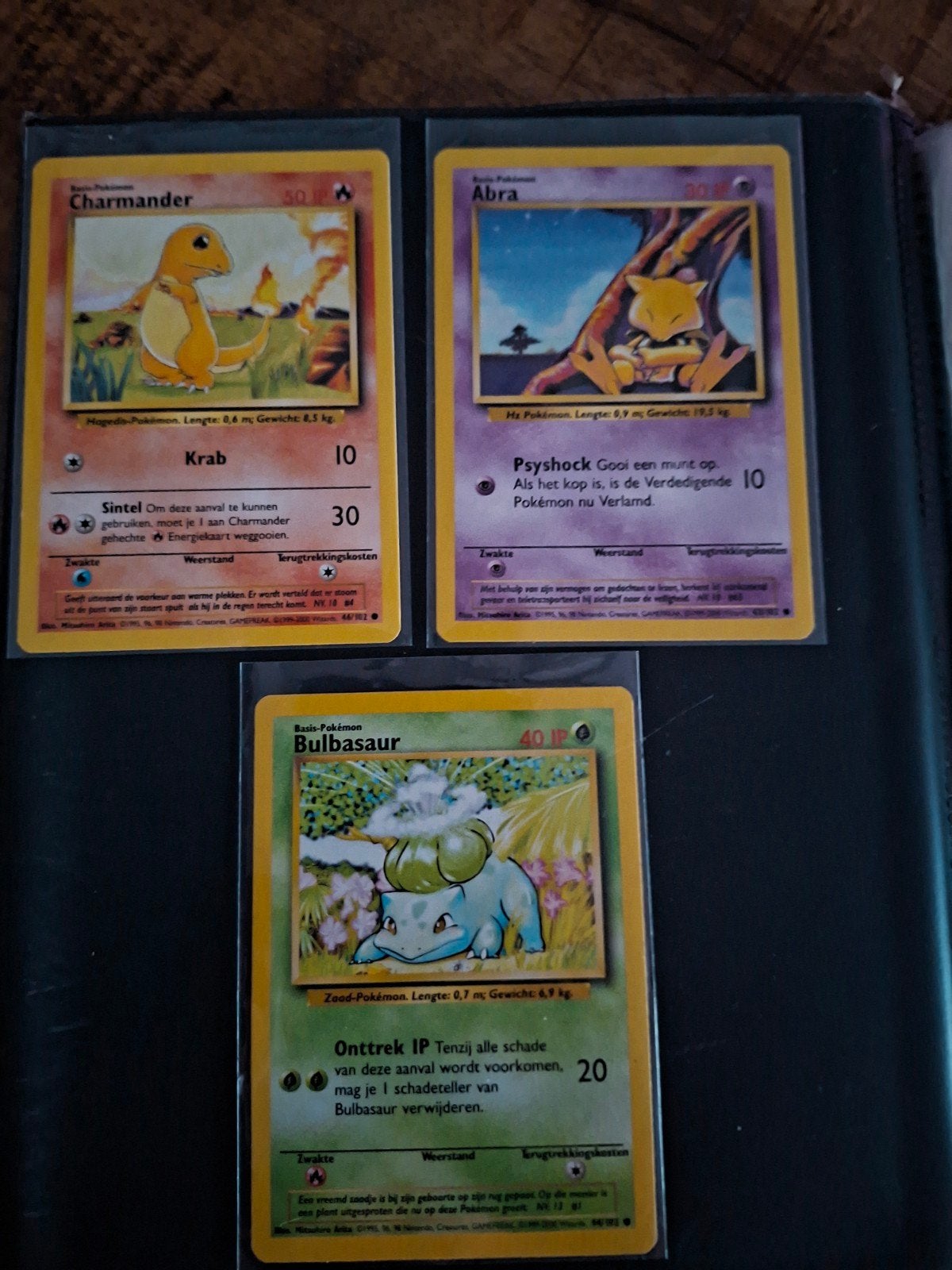 Pokémon kaarten: Charmander, Abra, Bulbasaur (Vintage), Hobby en Vrije tijd, Verzamelkaartspellen | Pokémon, Ophalen of Verzenden