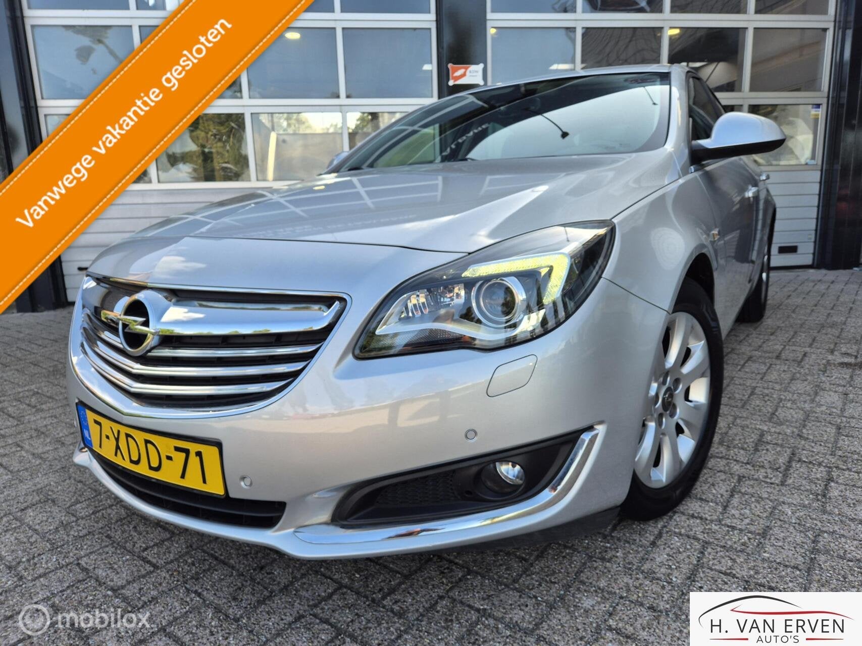 Opel Insignia 1.4 T 46000KM NAP! XENON NAVI PDC CLIMA CRUISE, Auto's, Opel, Voorwielaandrijving, 730 kg, 1250 kg, Euro 6