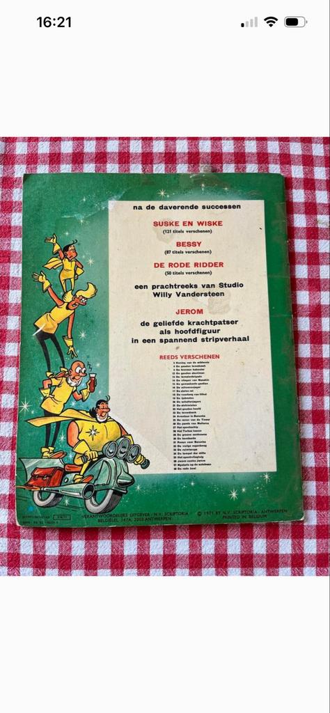 Jerom: De Schattenjagers - Klassiek Stripboek, Eén stripboek, Ophalen of Verzenden, Gelezen