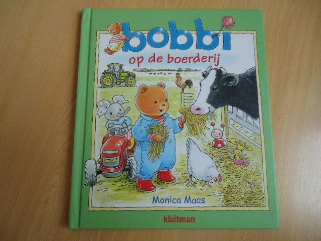 Bobbi op de boerderij, Monica Maas, Ophalen of Verzenden, Zo goed als nieuw, 2 tot 3 jaar