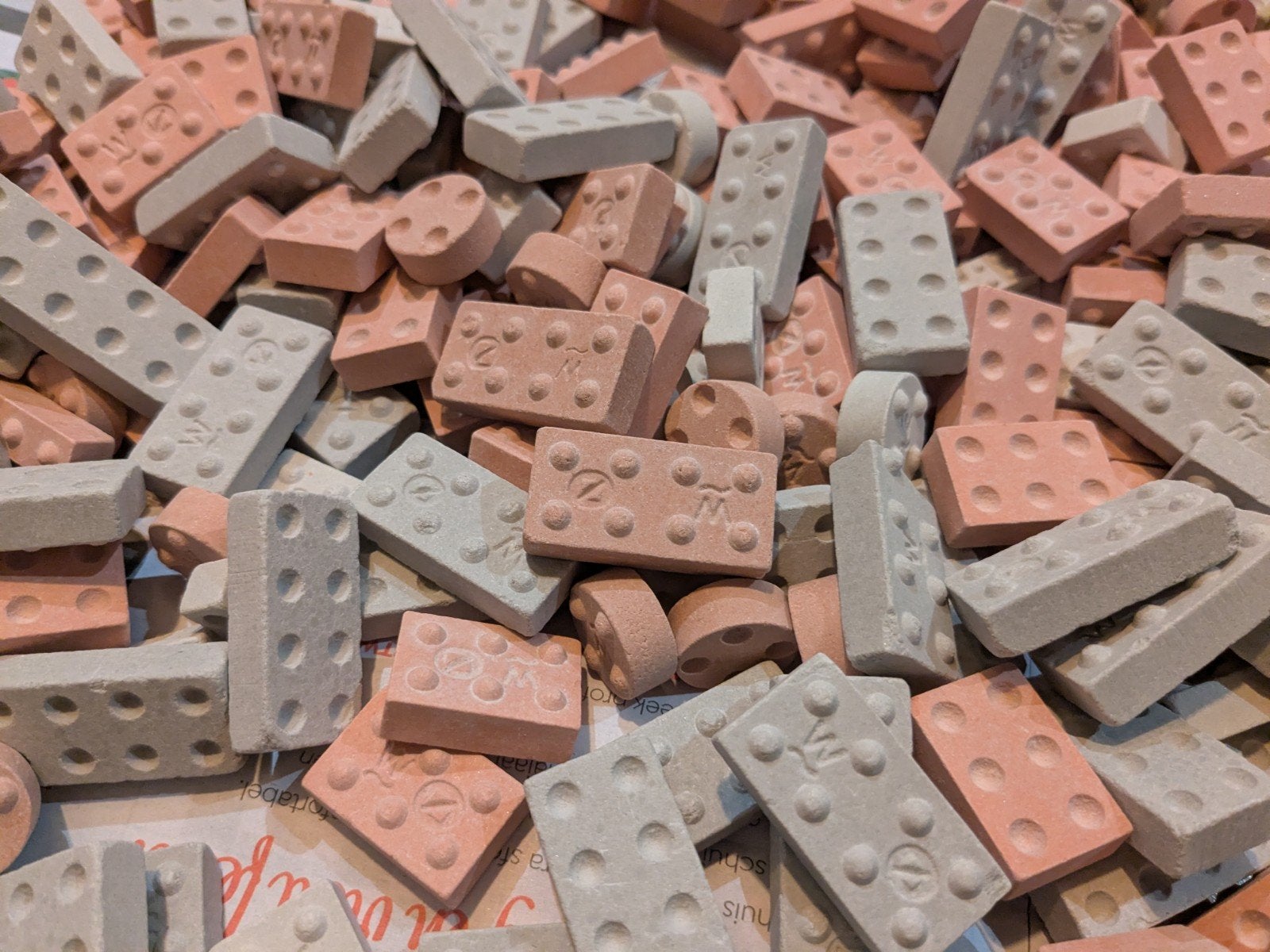 Anker stenen bouwstenen, ruim 4 kilo! (voorloper van Lego), Ophalen of Verzenden