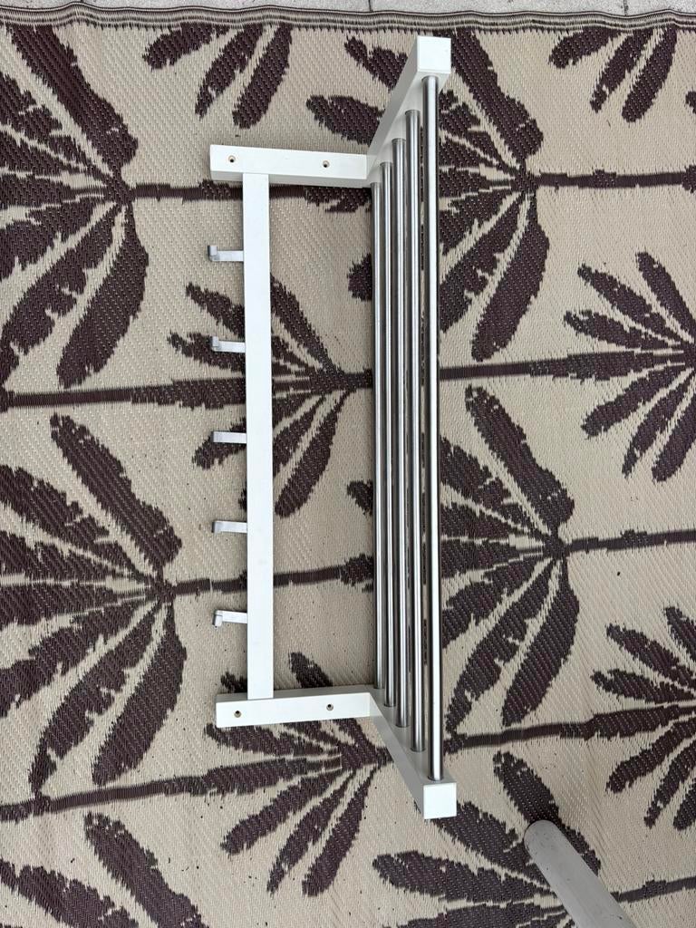 Witte kapstok Ikea gratis, Zo goed als nieuw, Minder dan 100 cm, Hout, Ophalen