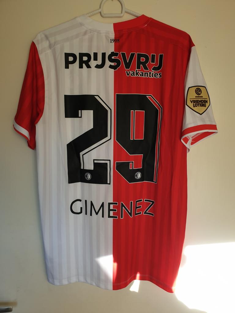 Origineel thuisshirt Feyenoord L (#29 Gimenez)BNWT, Sport en Fitness, Voetbal, Ophalen of Verzenden, Zo goed als nieuw, Shirt