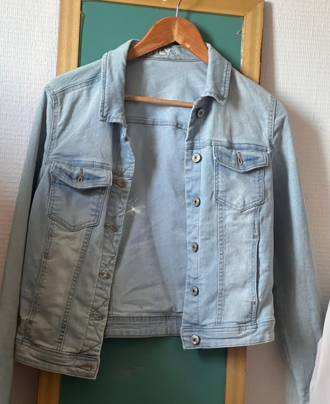 ONLY spijkerjack maat 36, Maat 38/40 (M), Blauw, Ophalen of Verzenden, ONLY