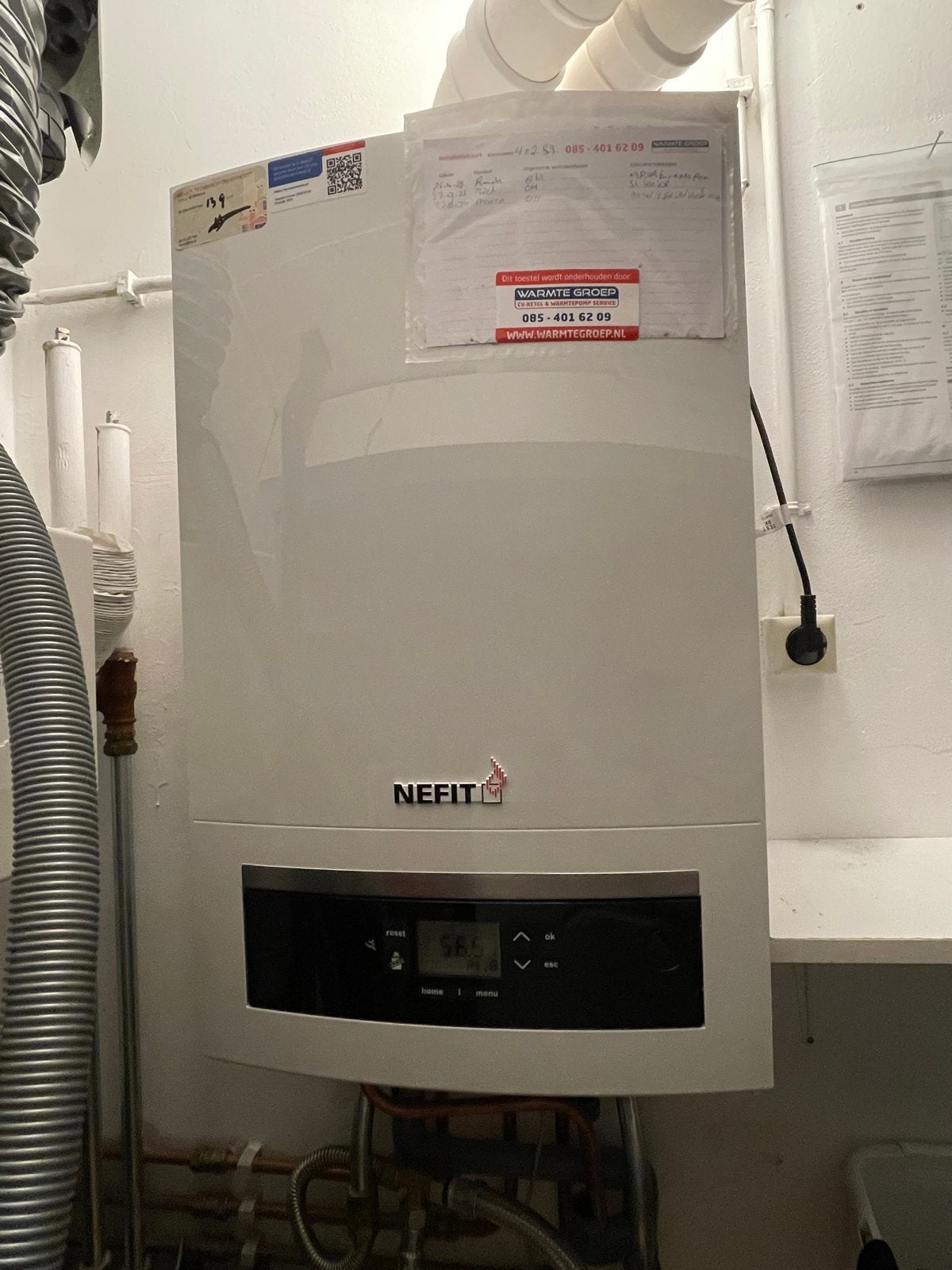 Nefit Trendline HRC25 CW4 II CV-ketel, Ophalen, Gebruikt, Hoog rendement (Hr), Cv-ketel of Combi-ketel