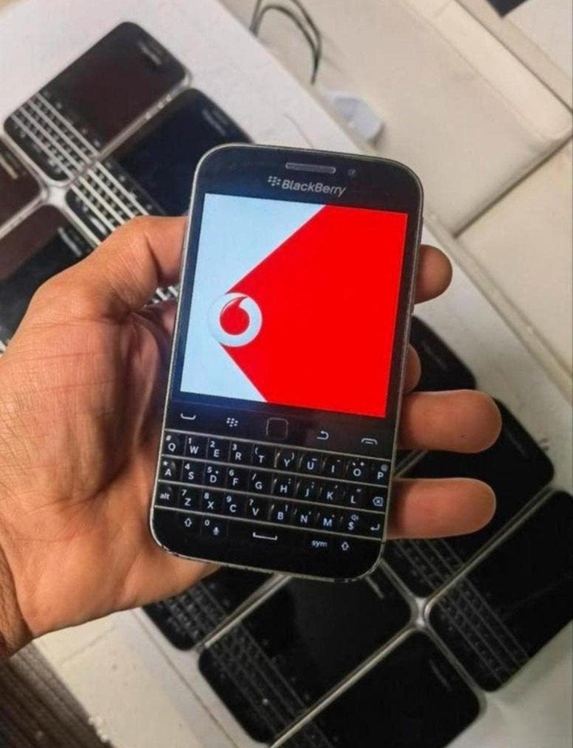 Blackberry classic Q20 met Vodafone Simlock of O2 providers, Telecommunicatie, Ophalen of Verzenden, Gebruikt