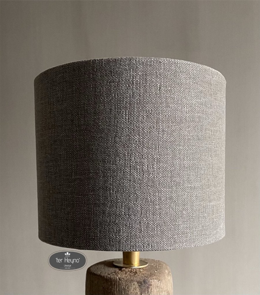 Lampenkap Herfst 15 cm Aura Peeperkorn stoer sober landelijk, Huis en Inrichting, Bruin, Rond, Nieuw, 12 cm