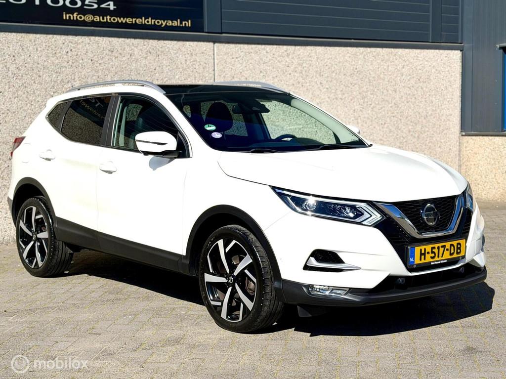 *Dikke Nissan Qashqai 1.3 DIG-T Tekna+*NAP*VOL*, Auto's, Voorwielaandrijving, 687 kg, Gebruikt, Euro 6