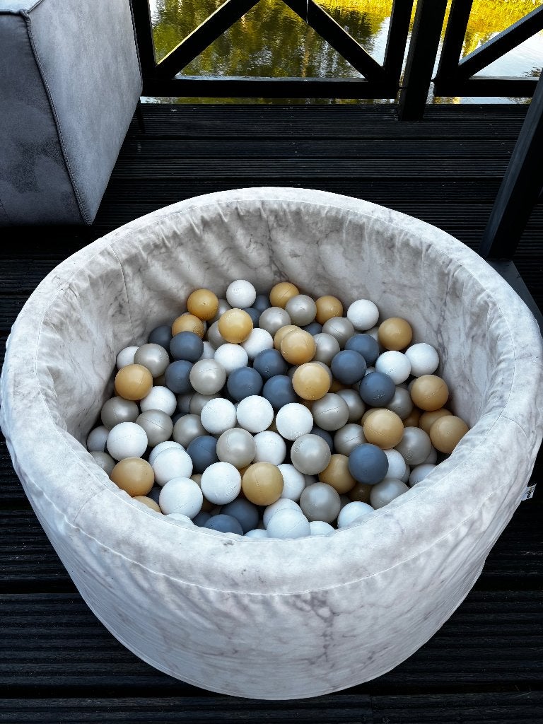 Misioo ballenbak rond 80cm met 200 ballen, Kinderen en Baby's, Speelgoed | Babyspeelgoed, Ophalen, Gebruikt, Overige typen