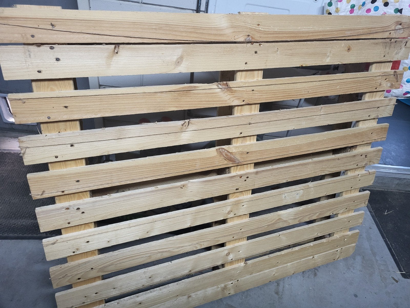 Houten Pallet - Ideaal voor diverse projecten, Ophalen, Gebruikt, 50 mm of meer, Pallet