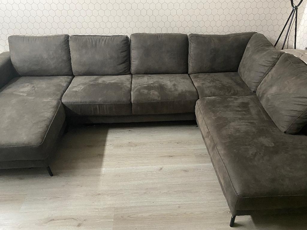 U bank te koop, Ophalen, Overige materialen, U hoekbank, Hoekbank