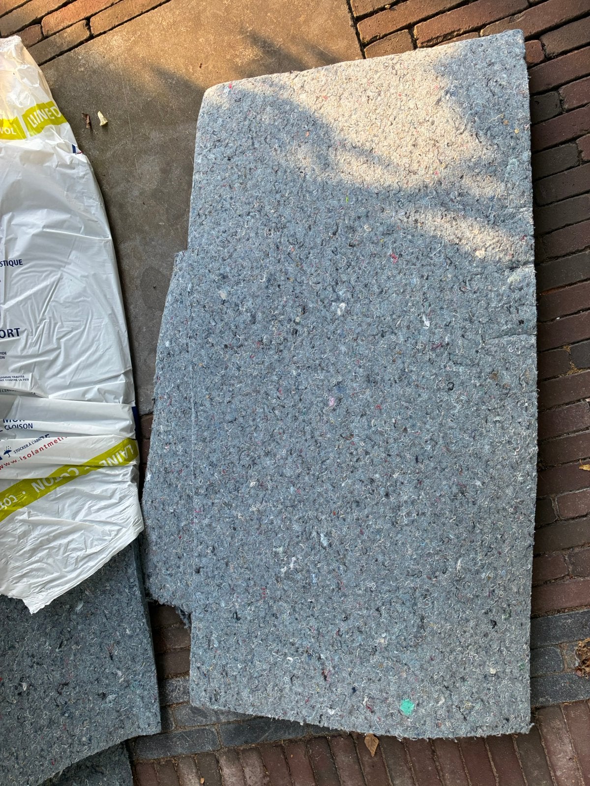 Isolatie materiaal gratis, Doe-het-zelf en Verbouw, Ophalen, Zo goed als nieuw, 4 tot 8 cm, Minder dan 5 m²