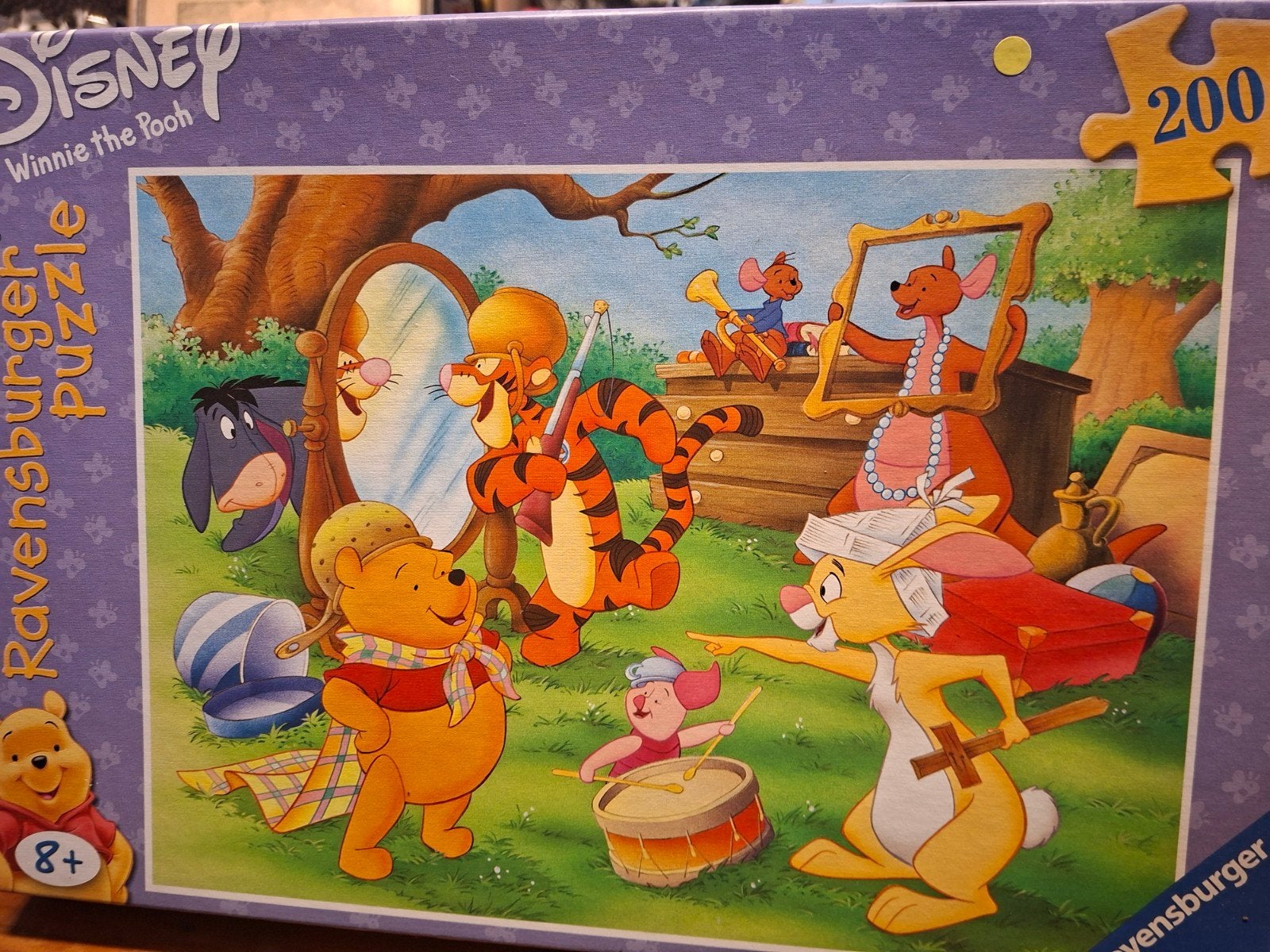 Disney kinderpuzzel 200 stukjes, Ophalen, Meer dan 50 stukjes, Zo goed als nieuw, 6 jaar of ouder