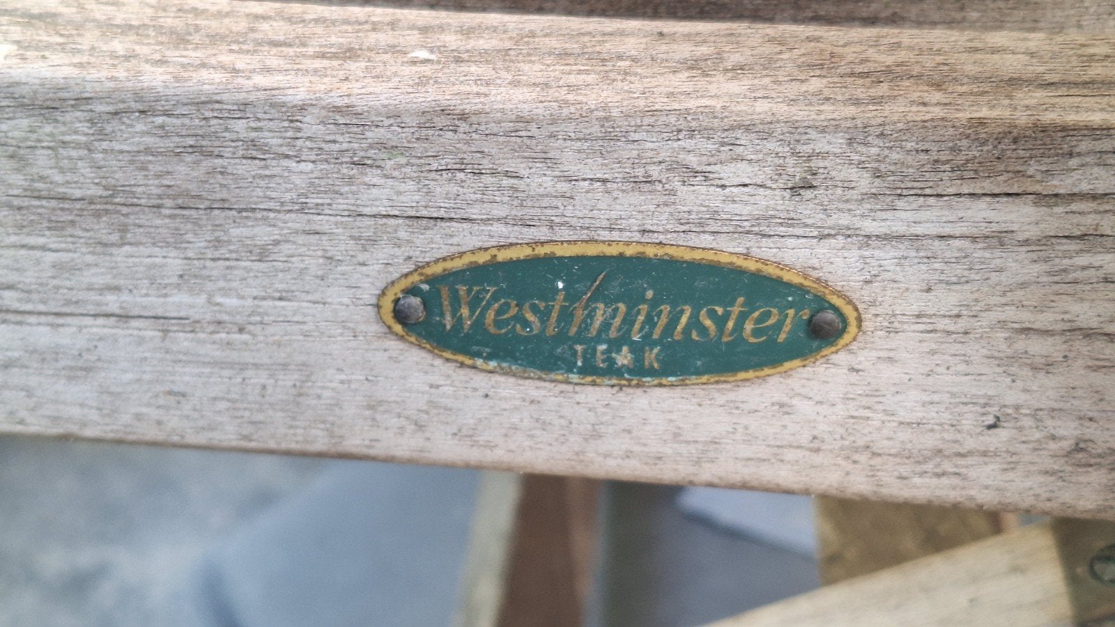 6 Luxe Westminster Barbuda Tuinstoelen – Teak (nette staat), Ophalen of Verzenden, Teakhout, Inklapbaar