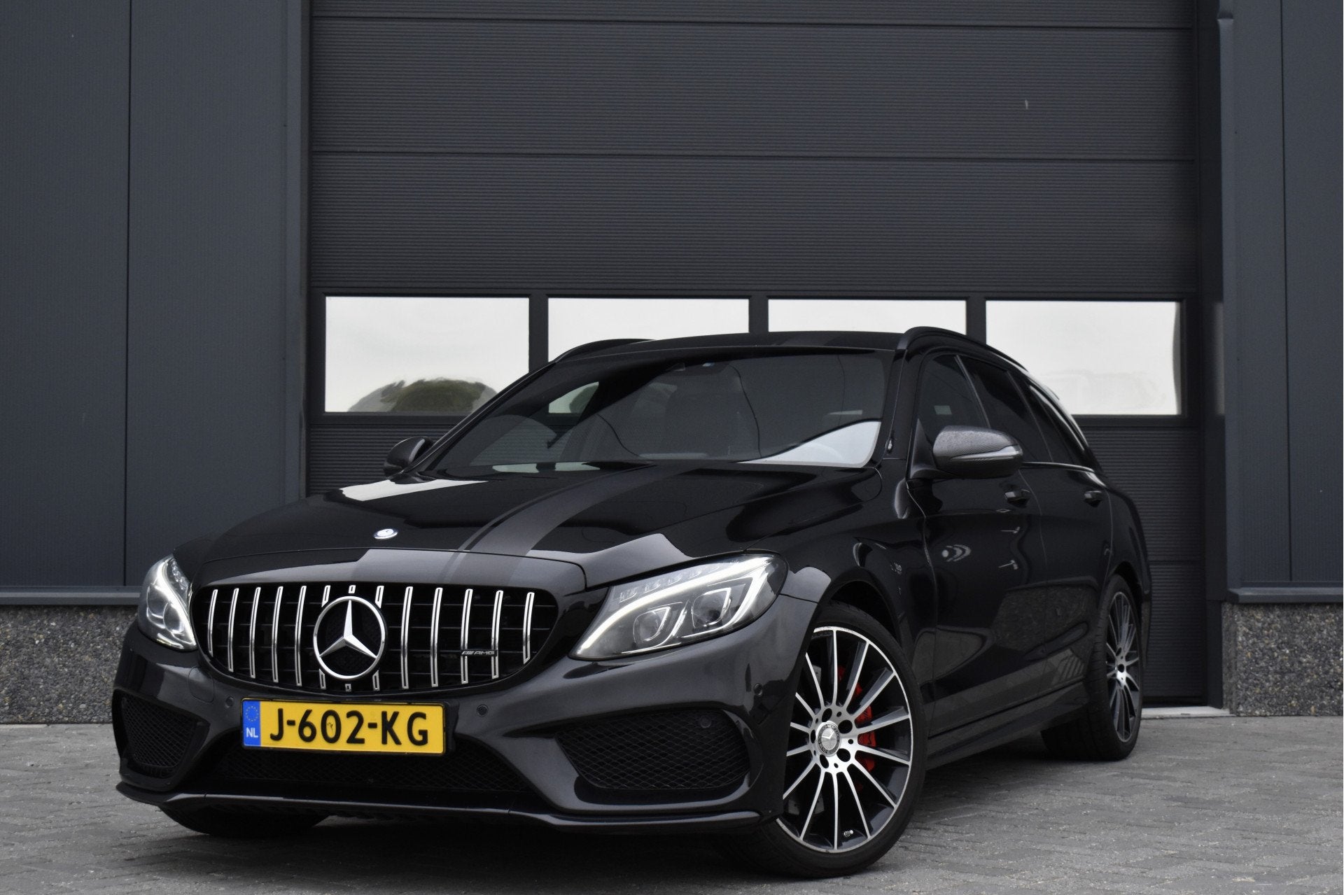 Mercedes-Benz C-Klasse Estate 450 AMG 4MATIC Navi - Cruise -, Auto's, 368 pk, Automatische klimaatregeling, Leder, Vierwielaandrijving