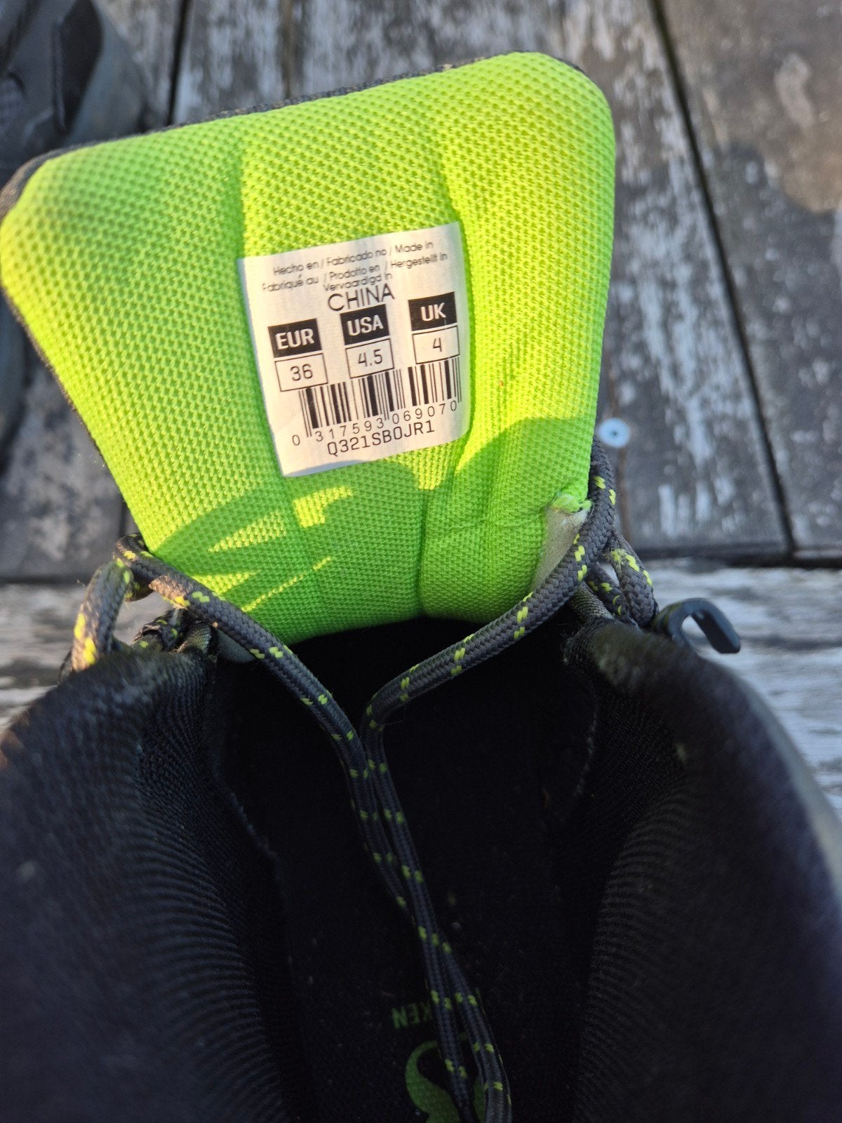 Boriken bergschoenen wandelschoenen maat 36, Ophalen