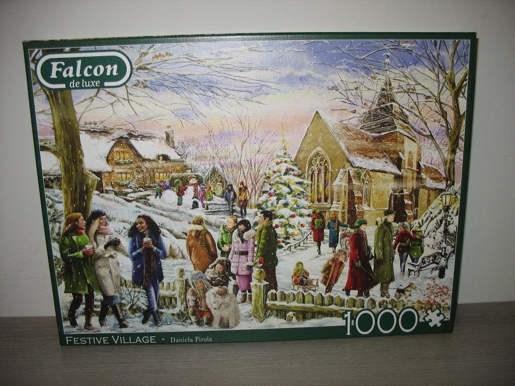 Falcon Legpuzzel, Ophalen of Verzenden, 500 t/m 1500 stukjes, Zo goed als nieuw, Legpuzzel