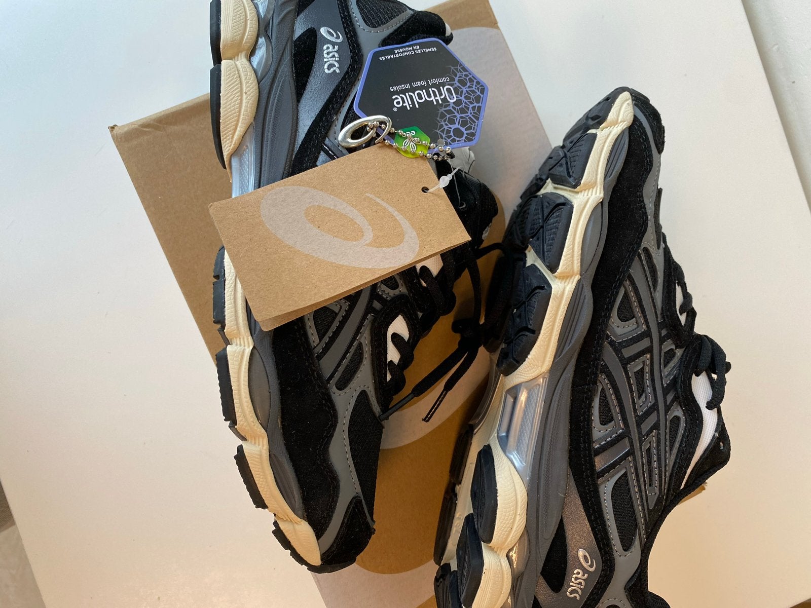 ASICS GEL-NYC Sneakers Zwart/Grijs, Kleding | Dames, Schoenen, Nieuw, Sneakers of Gympen, Zwart, Ophalen of Verzenden