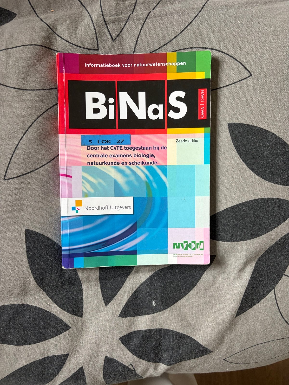 BiNaS Informatieboek Natuurwetenschappen 6e editie HAVO/VWO, Ophalen of Verzenden, Gelezen, HAVO, Biologie