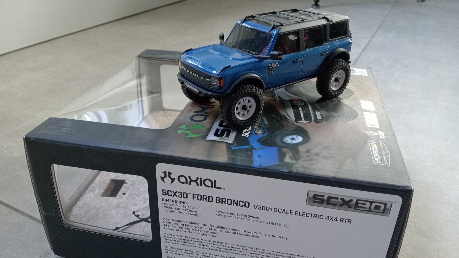 Axial scx30 nieuwstaat, Elektro, Auto offroad, Ophalen of Verzenden, Zo goed als nieuw