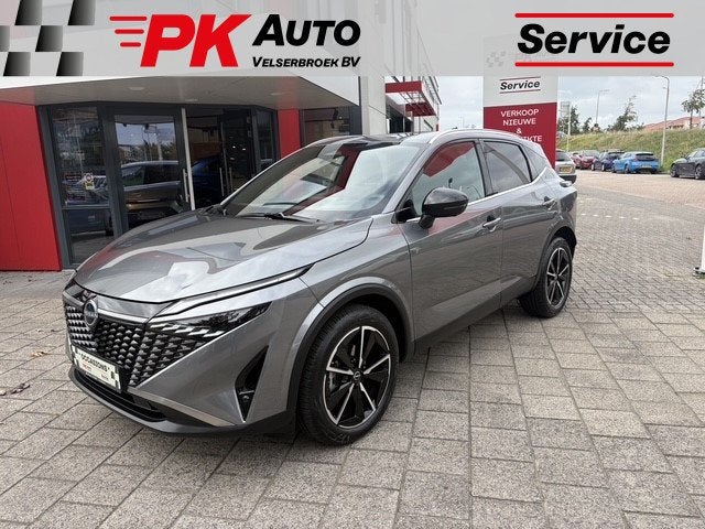 Nissan QASHQAI 1.3 MHEV Xtronic Tekna | Navi | 360 Camera |, Auto's, Gebruikt, Zwart, 4 cilinders, Bedrijf