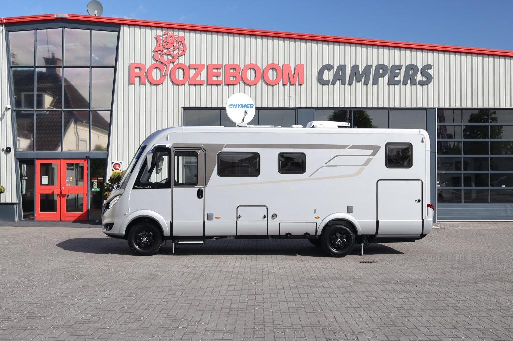 Hymer BMC-I 680 ! AUTOMAAT ! ALDE ! LEVEL ! LITHIUM ! AIRCO, Caravans en Kamperen, Vloeistofverwarming, Bedrijf, Diesel, Hymer