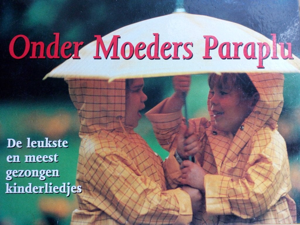 Boek - Onder moeders paraplu - kinderliedjes, Ophalen of Verzenden, Zo goed als nieuw, Thea Peters, Rein Gerlofs, Christie Hettinga
