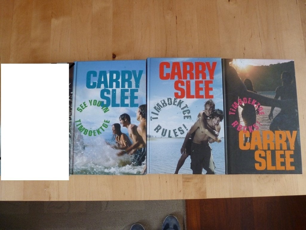 3 x TIMBOEKTOE van Carry Slee, Ophalen of Verzenden, Zo goed als nieuw