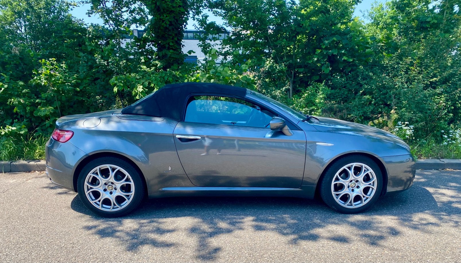 Alfa Romeo Spider 2.2 JTS 2008 Grijs pininfarina, Auto's, Alfa Romeo, 4 cilinders, Cabriolet, 1505 kg, Spider
