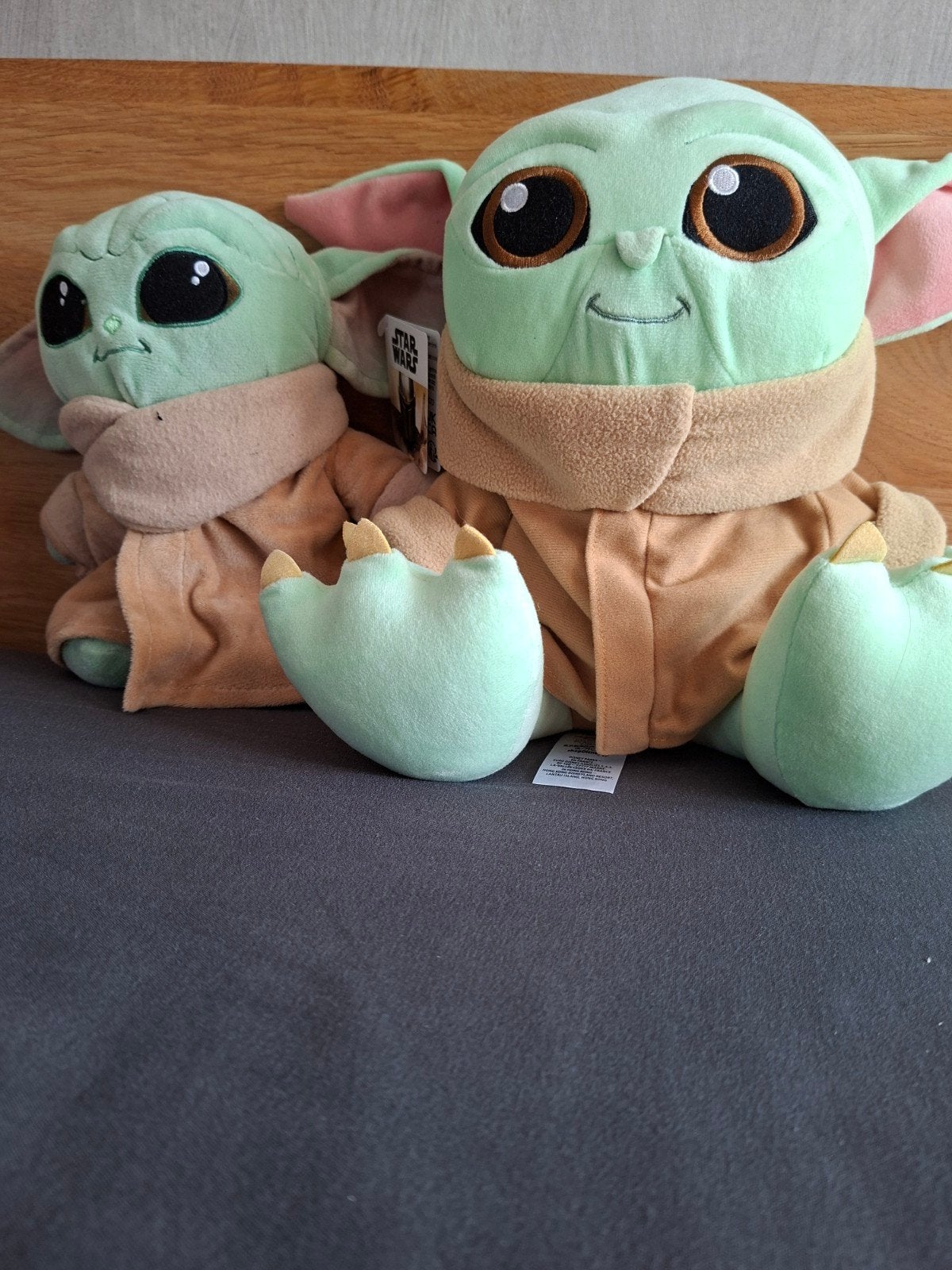 2 verschillende Yoda knuffels - nieuw, Ophalen of Verzenden, Overige typen