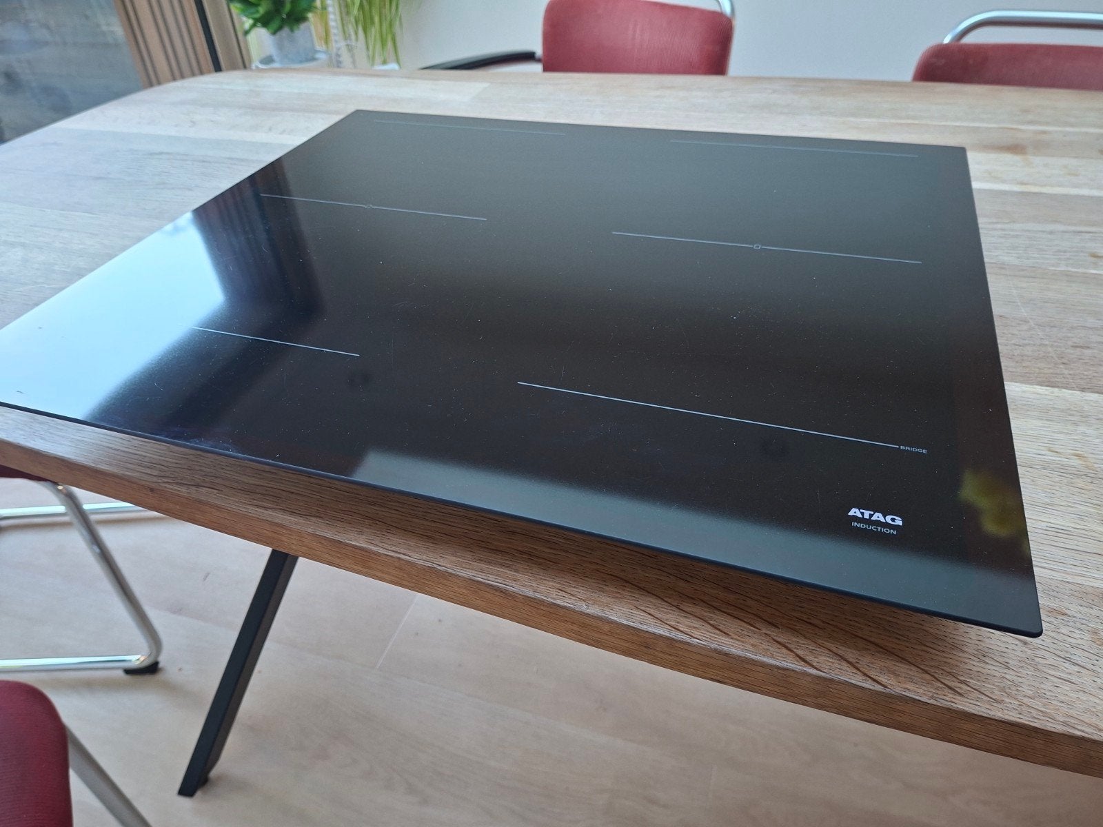 ATAG Inductie Kookplaat HIO6471EV, Witgoed en Apparatuur, Ophalen, Gebruikt, 4 kookzones, Inbouw